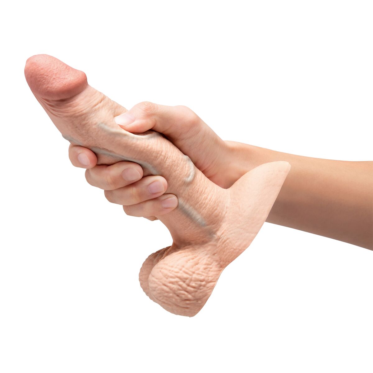 Dildo realist B-Vibe Silicon Ø 5 cm (15,2 cm), 5, roseregalo.com