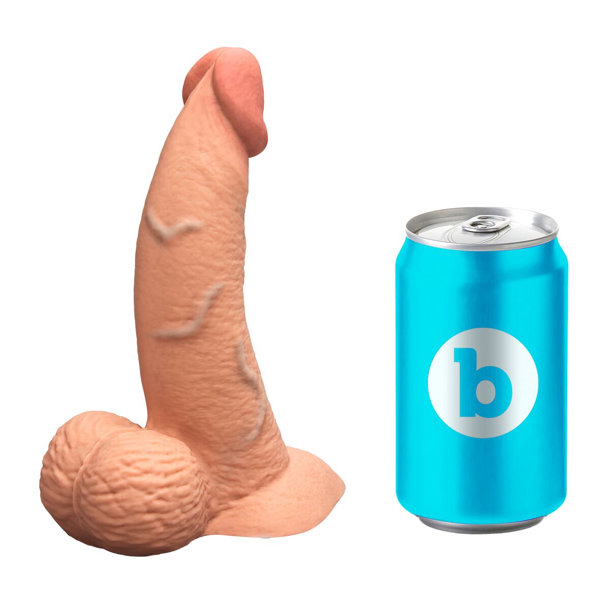 Dildo realist B-Vibe Silicon Ø 4,2 cm (13,2 cm), 3, roseregalo.com