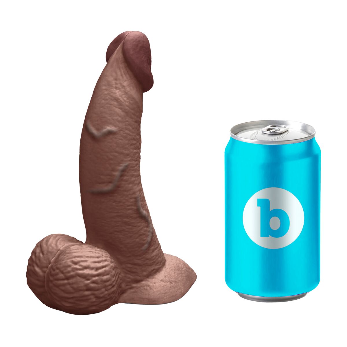 Dildo realist B-Vibe Silicon Ø 4,2 cm (13,2 cm), 10, roseregalo.com