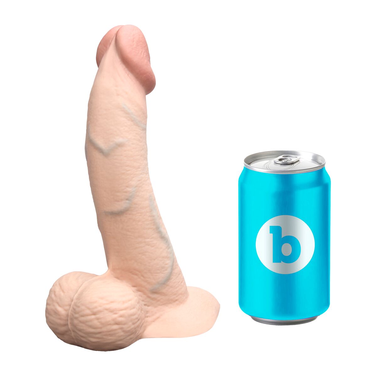 Dildo realist B-Vibe Silicon Ø 4,3 cm (15,2 cm), 10, roseregalo.com