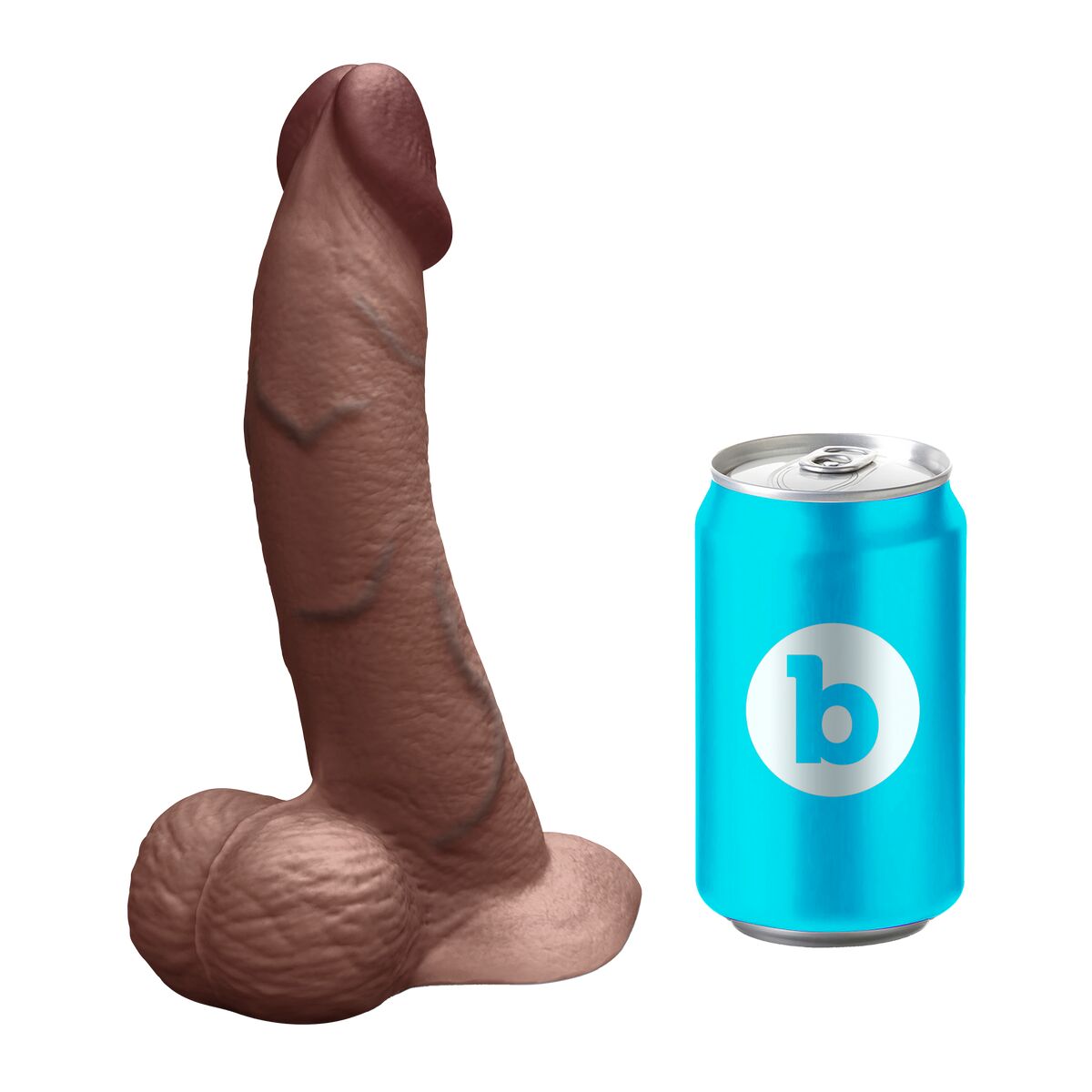 Dildo realist B-Vibe Silicon Ø 4,3 cm (15,2 cm), 10, roseregalo.com