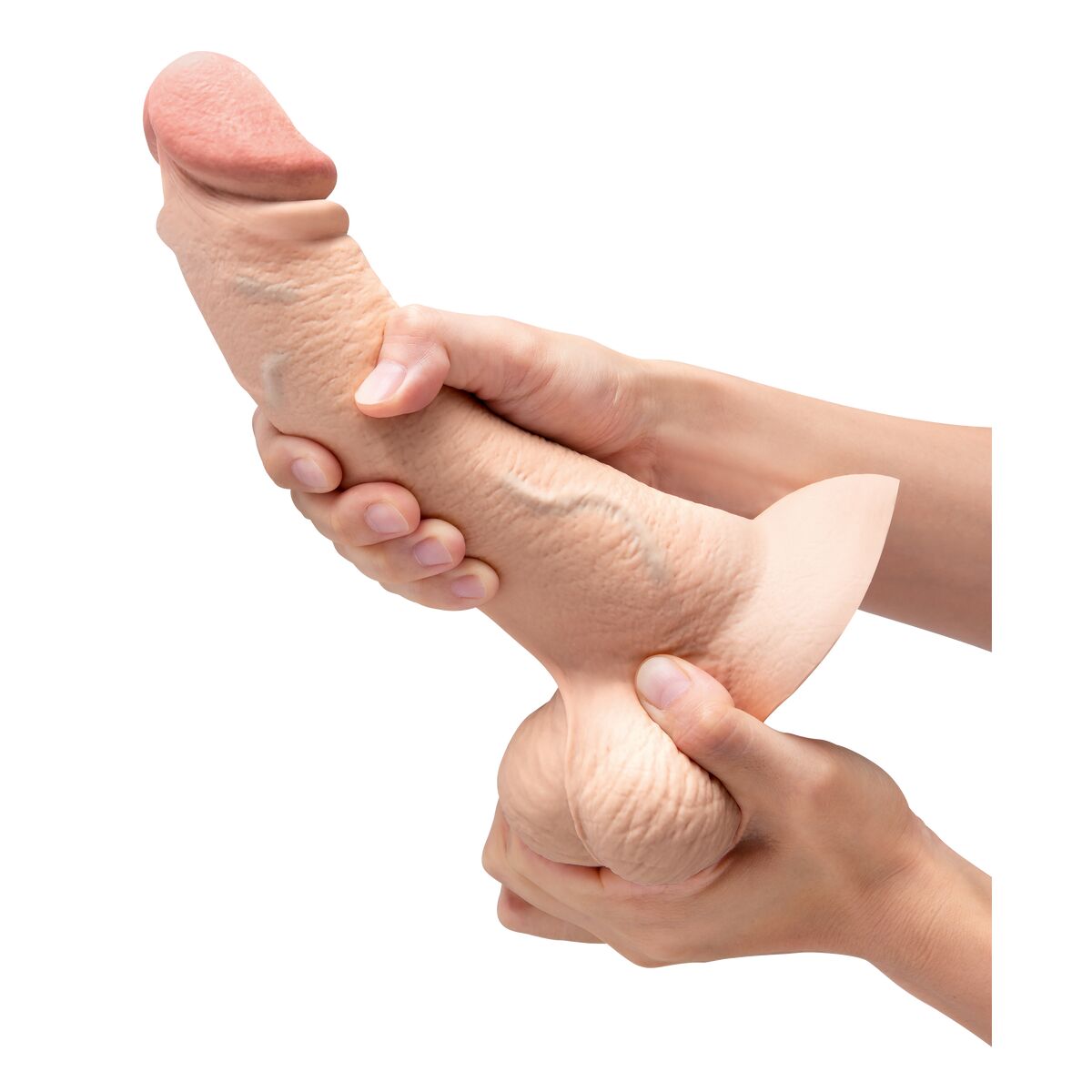 Dildo realist B-Vibe Silicon Ø 4,9 cm (18 cm), 6, roseregalo.com