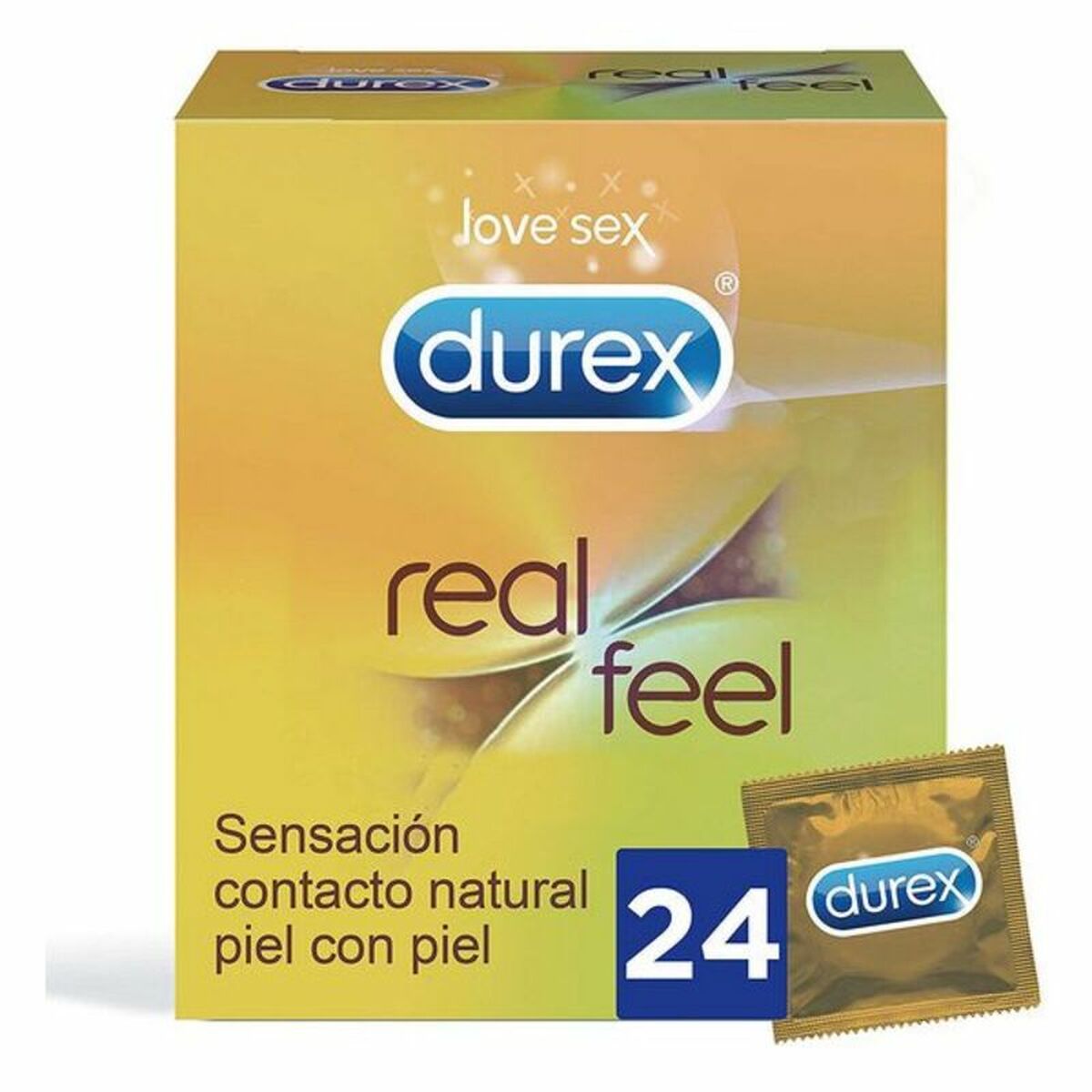 Prezervative Durex Real Feel (24 uds), 1, roseregalo.com