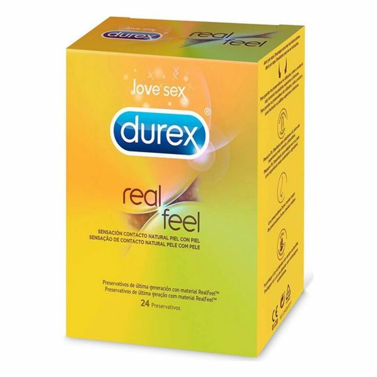 Prezervative Durex Real Feel (24 uds), 2, roseregalo.com