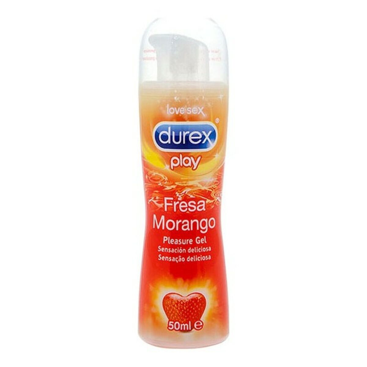 Lubrifiant Durex Play Fresa Căpșună 50 ml, 1, roseregalo.com
