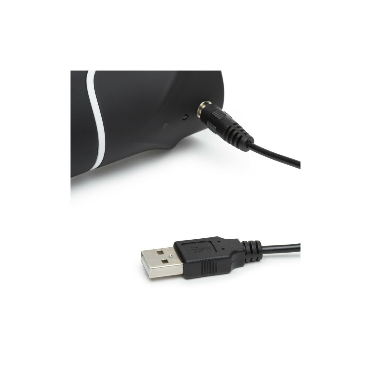 Vibrator iepure Happy Rabbit 01239 Negru, 5, roseregalo.com