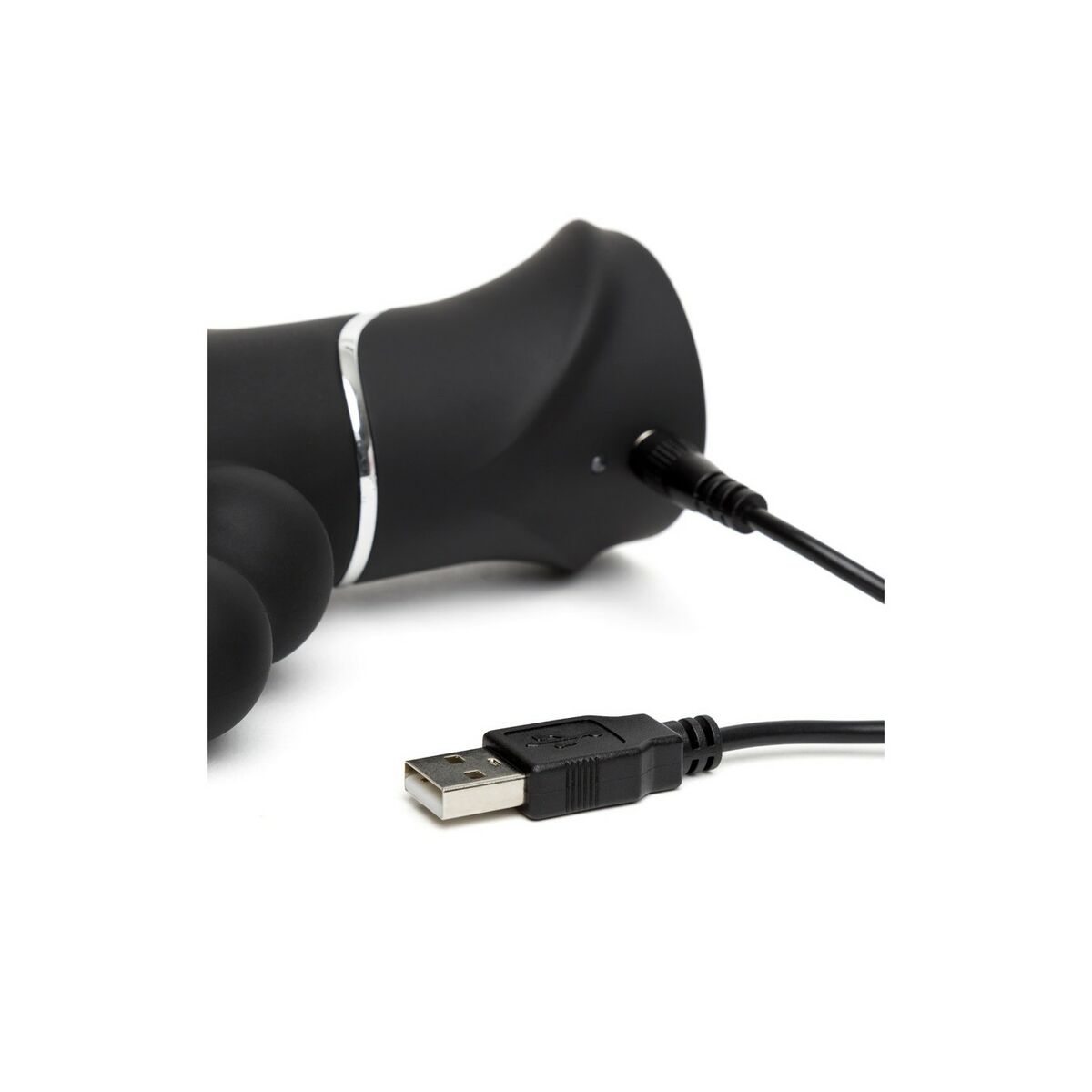 Vibrator iepure Happy Rabbit 01253 Negru, 5, roseregalo.com