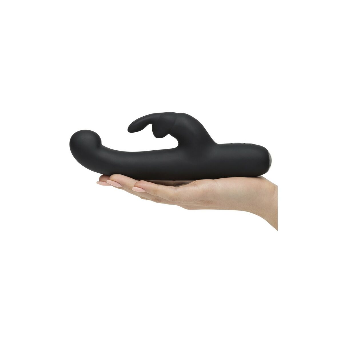 Vibrator iepure Happy Rabbit G-Spot Negru, 10, roseregalo.com