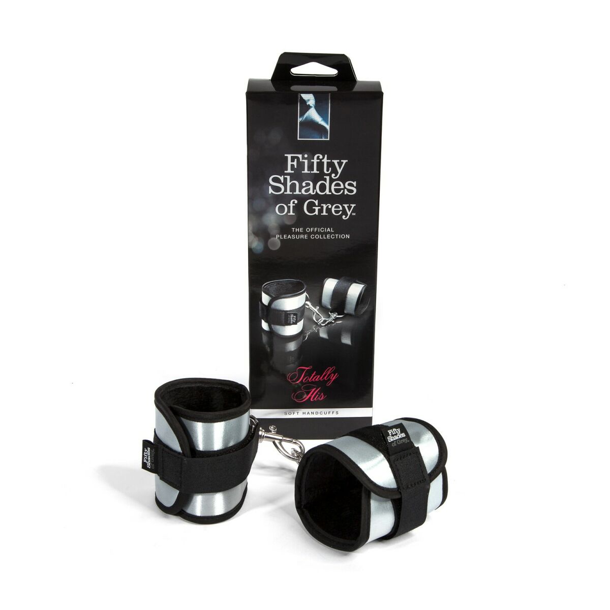 Cătușe Fifty Shades of Grey Fifty Shades of Grey Totally His Negru, 5, roseregalo.com