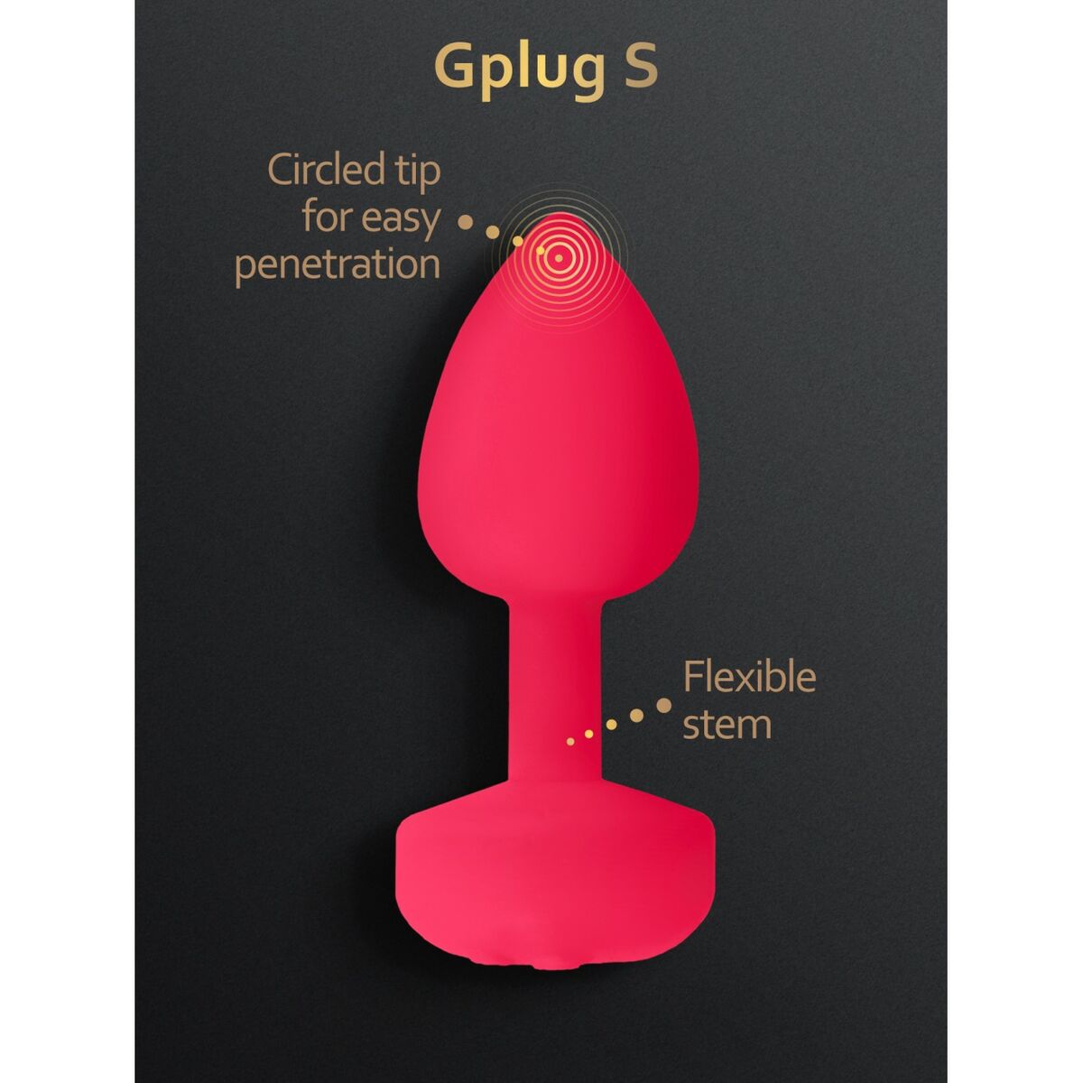 Gplug Small Neon Roz Fun Toys 10165, 4, roseregalo.com
