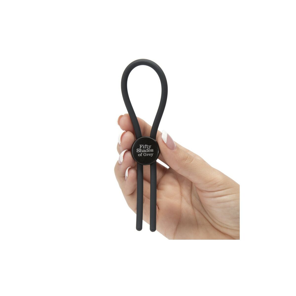 Inel reglabil Fifty Shades of Grey FS59954 Negru, 6, roseregalo.com