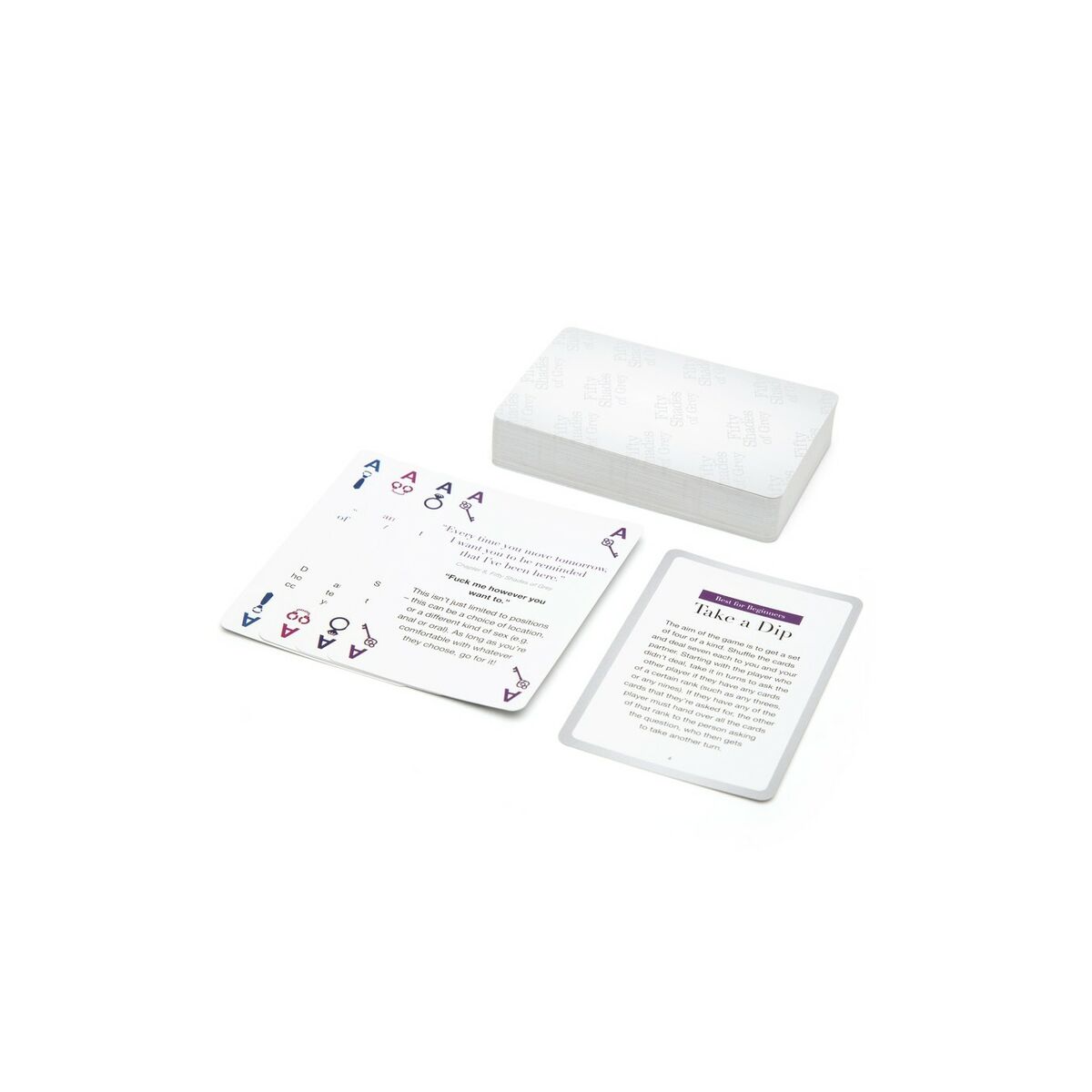 Joc Erotic Fifty Shades of Grey Think Clean Thoughts, 2, roseregalo.com