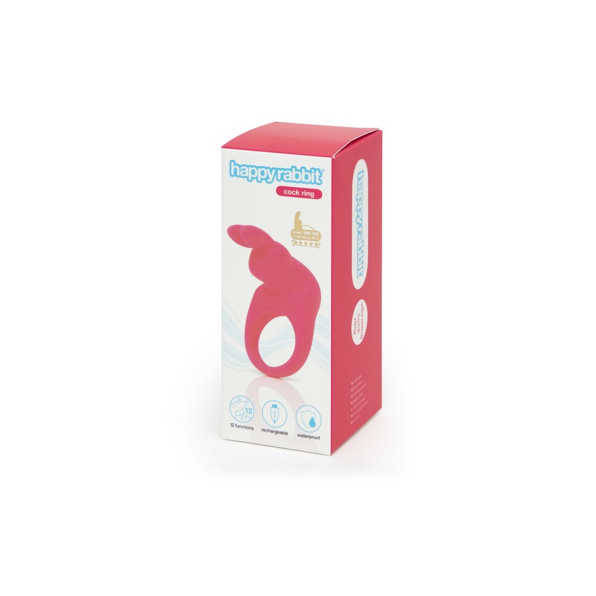 Pachet Inel Penis Happy Rabbit Roz, 4, roseregalo.com