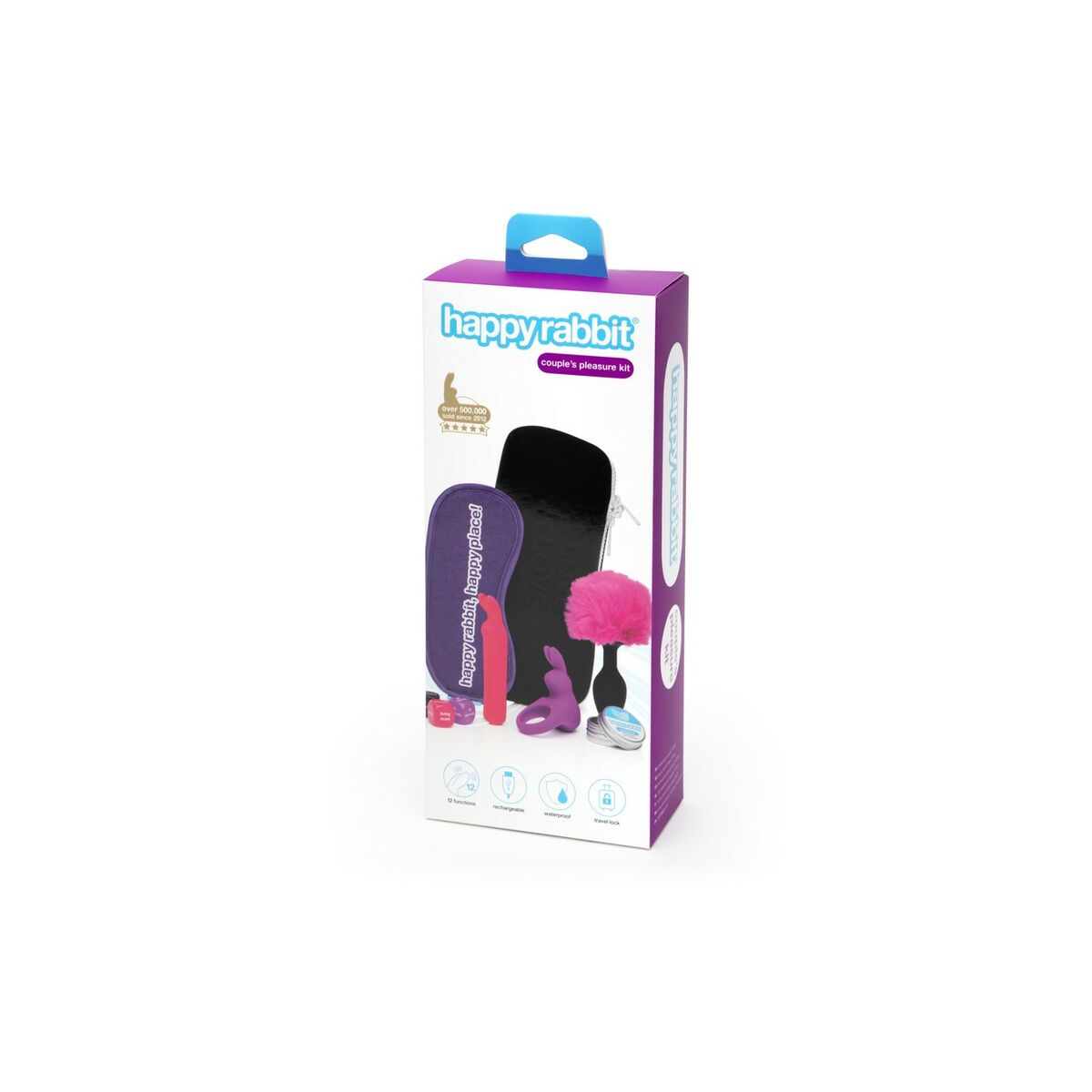 Kit Large Pleasure Happy Rabbit Couples Pleasure, 4, roseregalo.com