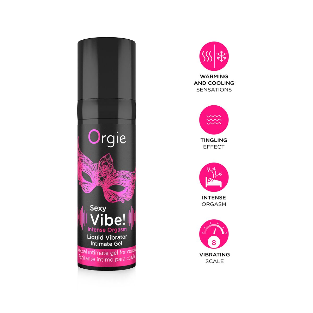 Îmbunătățire Orgasm Orgie Sexy Vibe! Intense Orgasm 15 ml, 3, roseregalo.com
