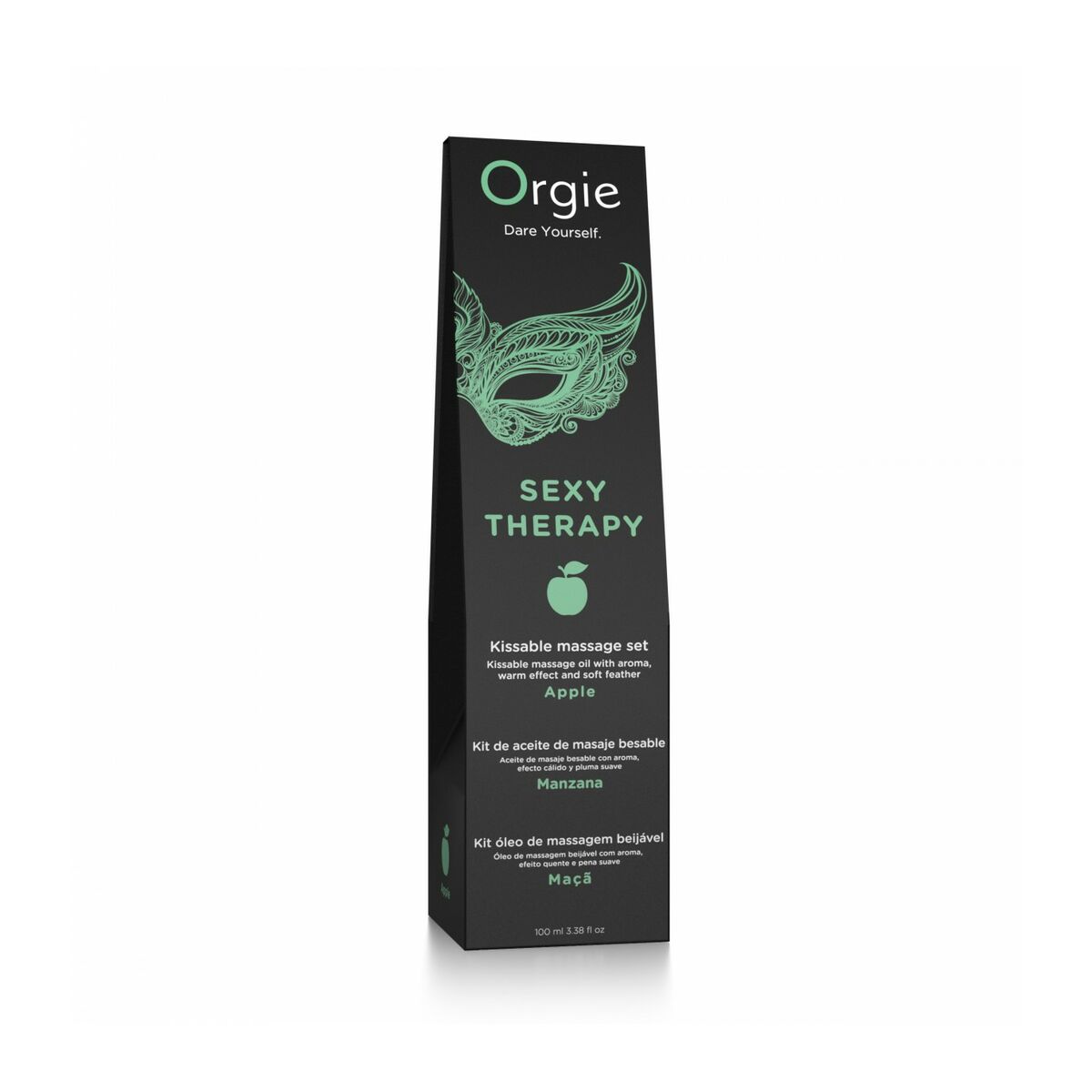 Kit Large Pleasure Orgie Măr verde Buze, 4, roseregalo.com