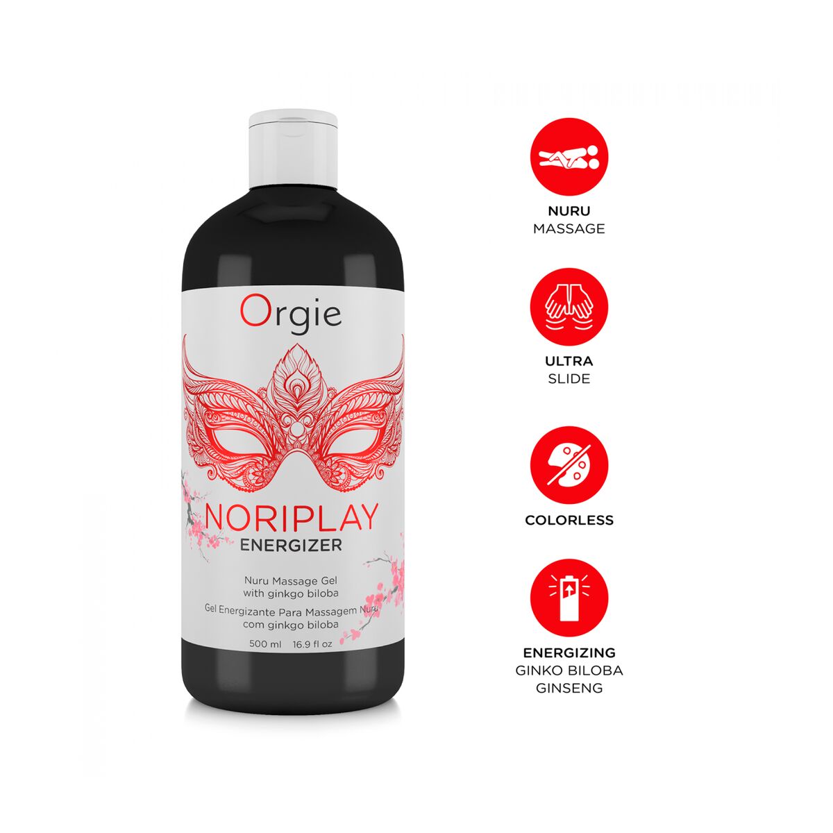 Ulei de Masaj Erotic Orgie Noriplay Energizer 500 ml, 3, roseregalo.com
