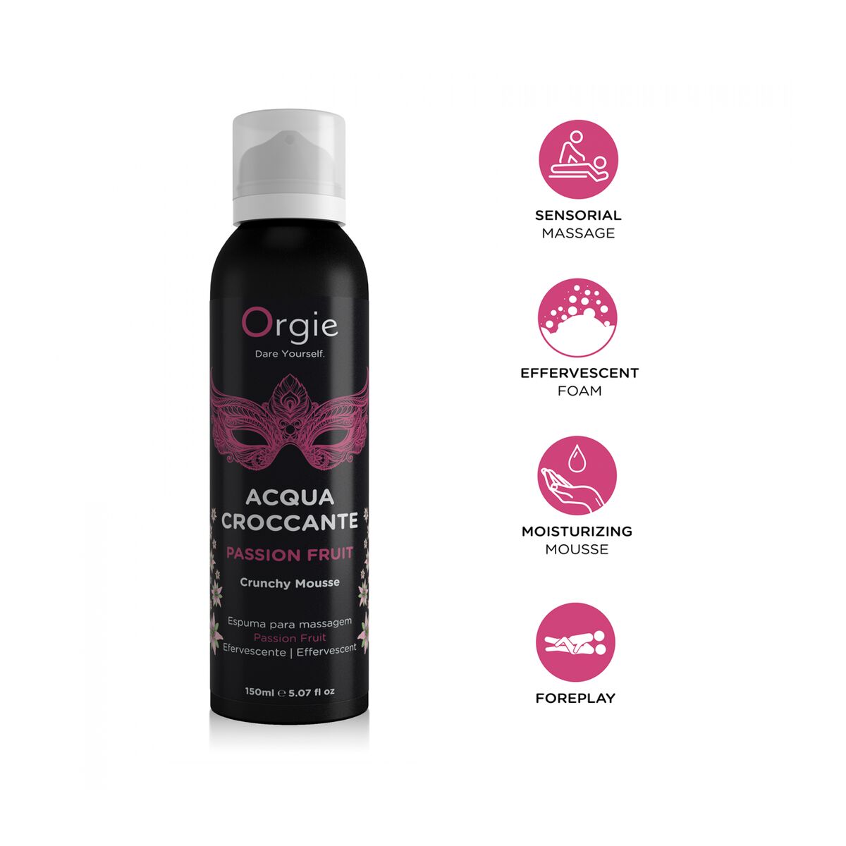 Loțiune masaj Orgie Fructul Pasiunii 150 ml, 4, roseregalo.com
