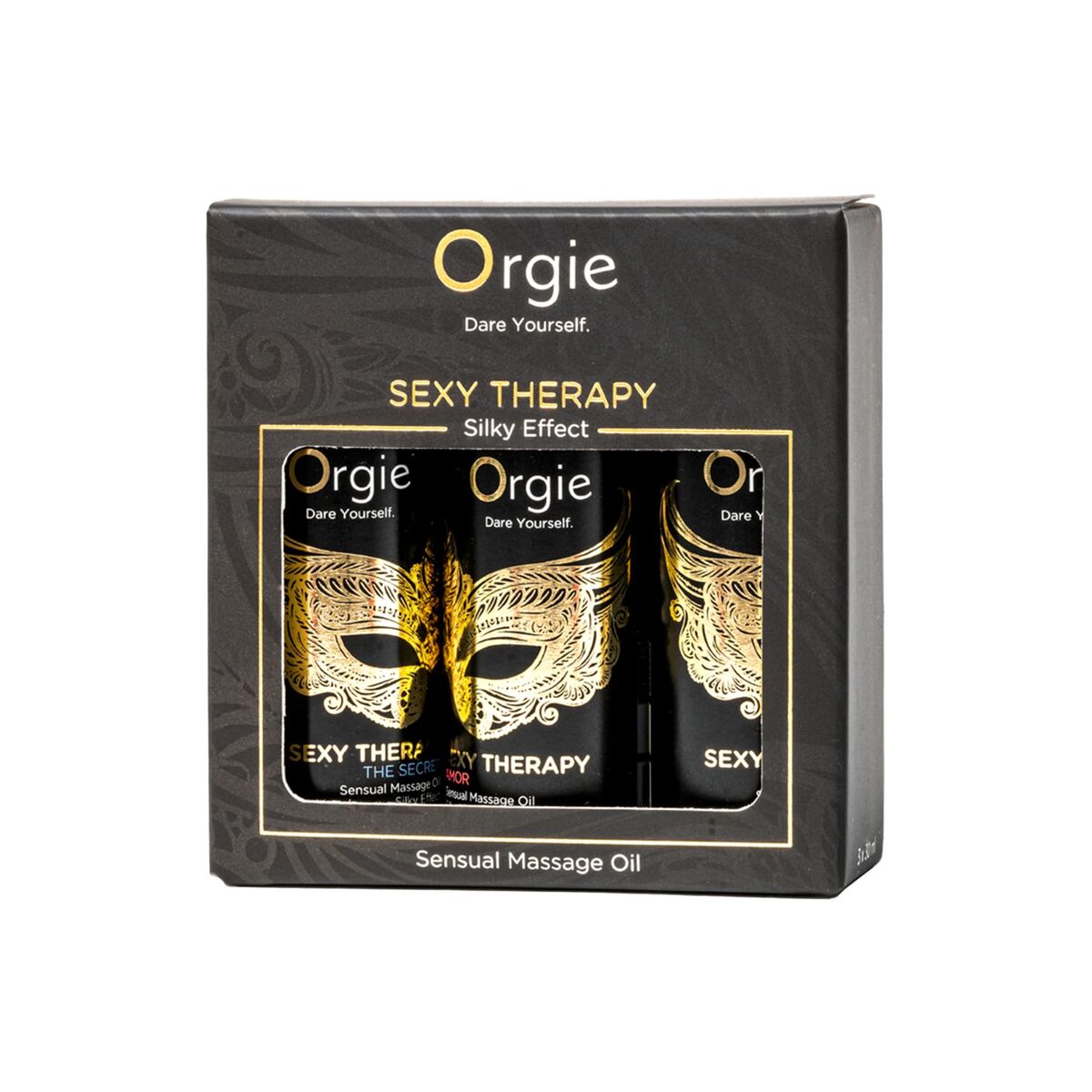 Ulei de Masaj Erotic Orgie Sexy Therapy Mini 30 ml x 3, 4, roseregalo.com