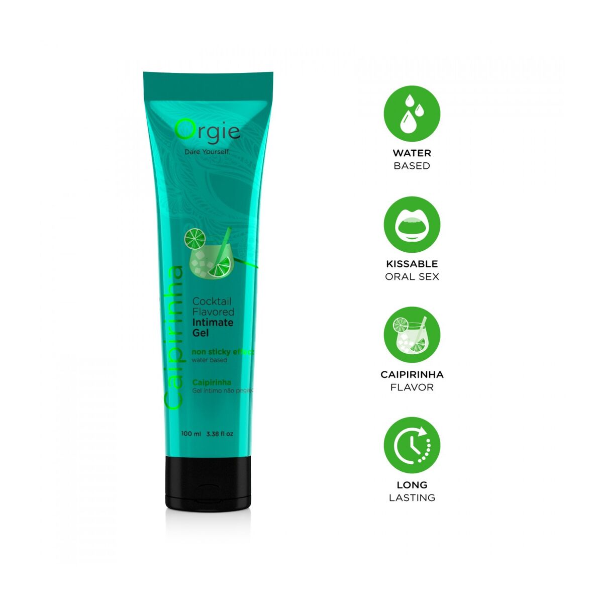 Lubrifiant Orgie Cocktail Caipirinha 100 ml, 8, roseregalo.com