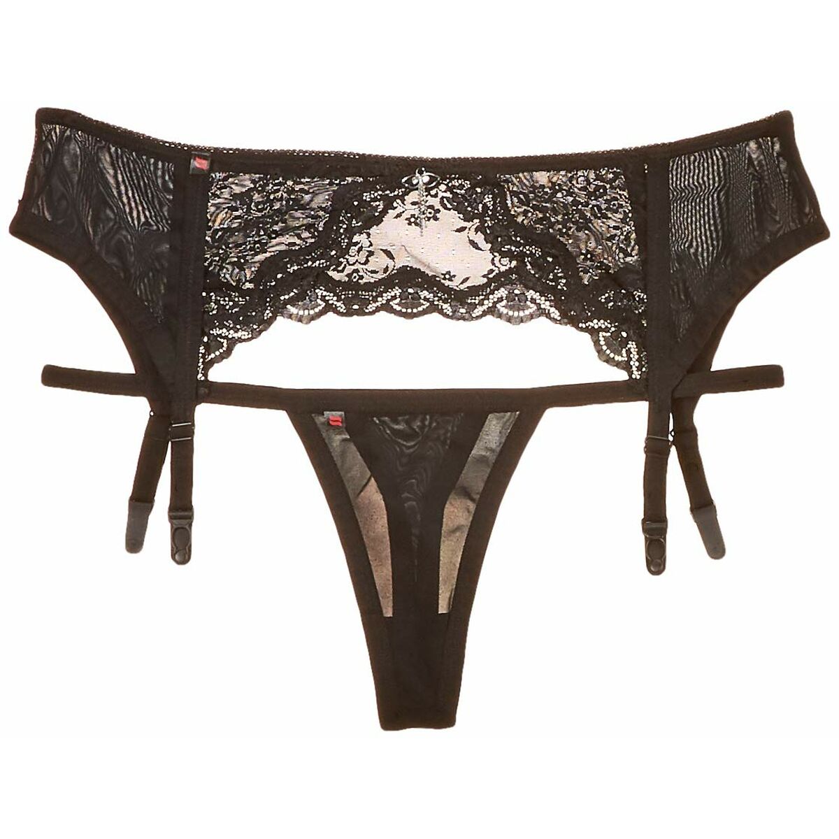 Portjartier Obsessive Charms Negru XXL, 6, roseregalo.com