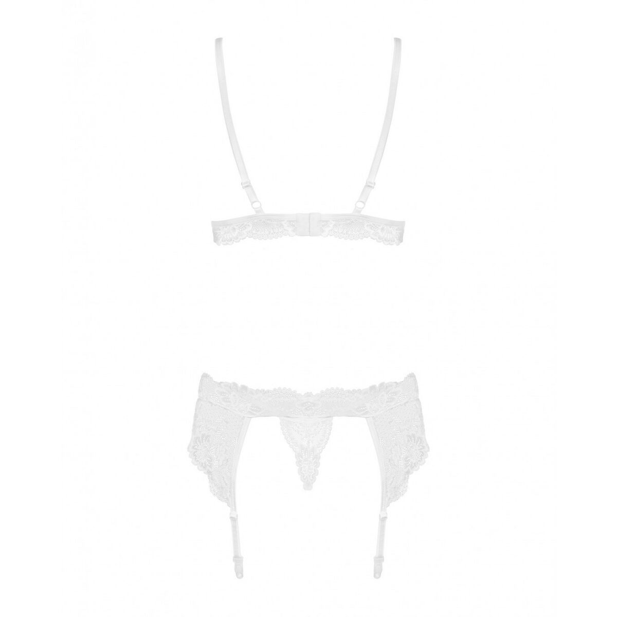 Compleu de lenjerie cu dantelă Obsessive 810-SEG-2 S/M, 5, roseregalo.com