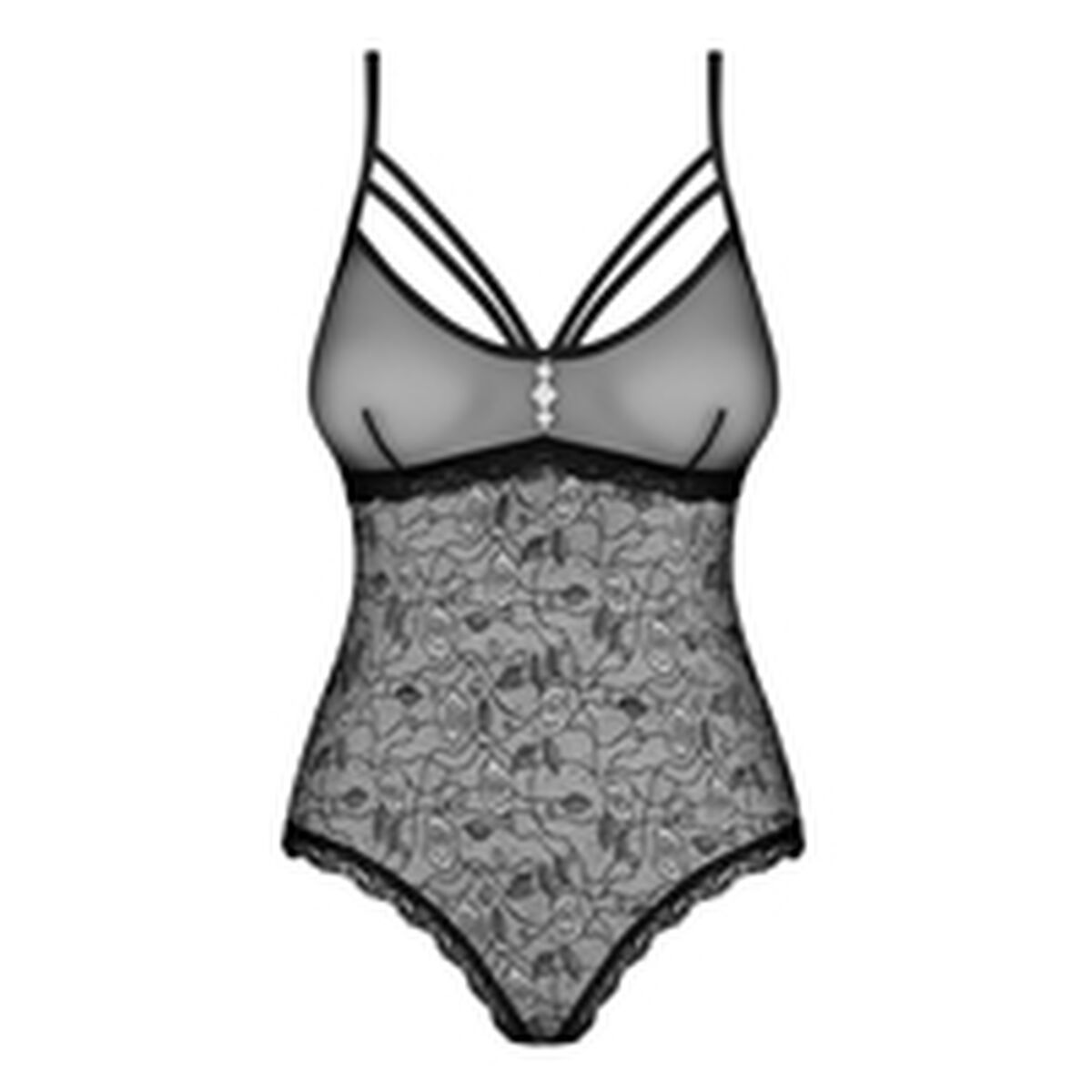 Body Obsessive 818-TED-1 S/M Negru S/M, 1, roseregalo.com