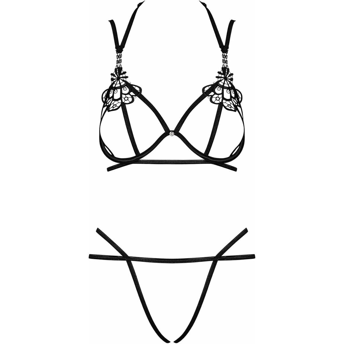 Compleu de lenjerie Obsessive Badossa S/M, 6, roseregalo.com