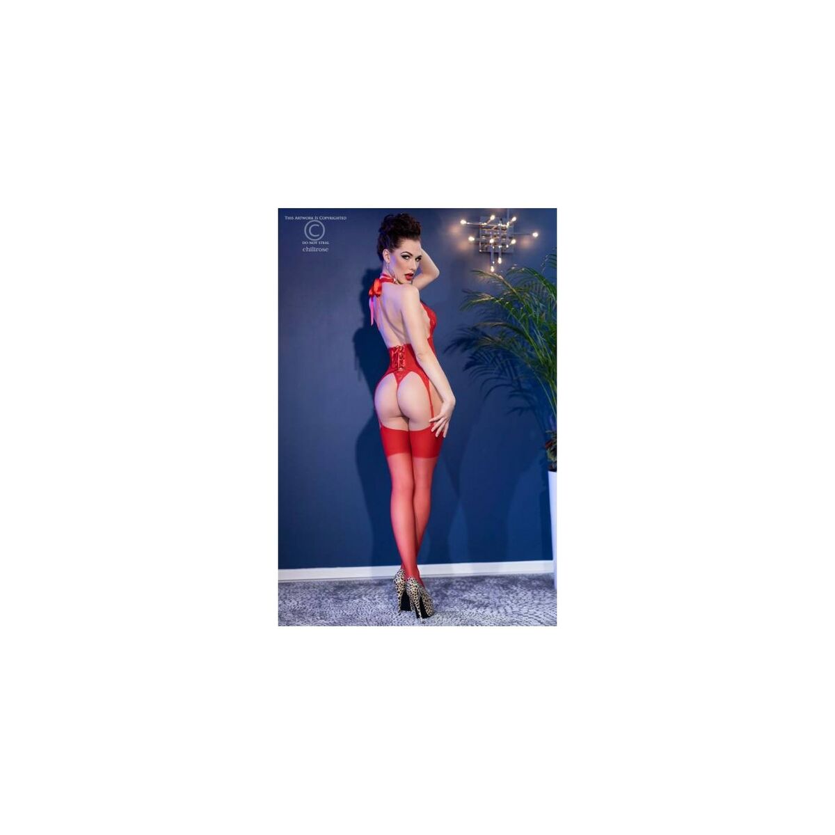 Body Chilirose Roșu M, 3, roseregalo.com