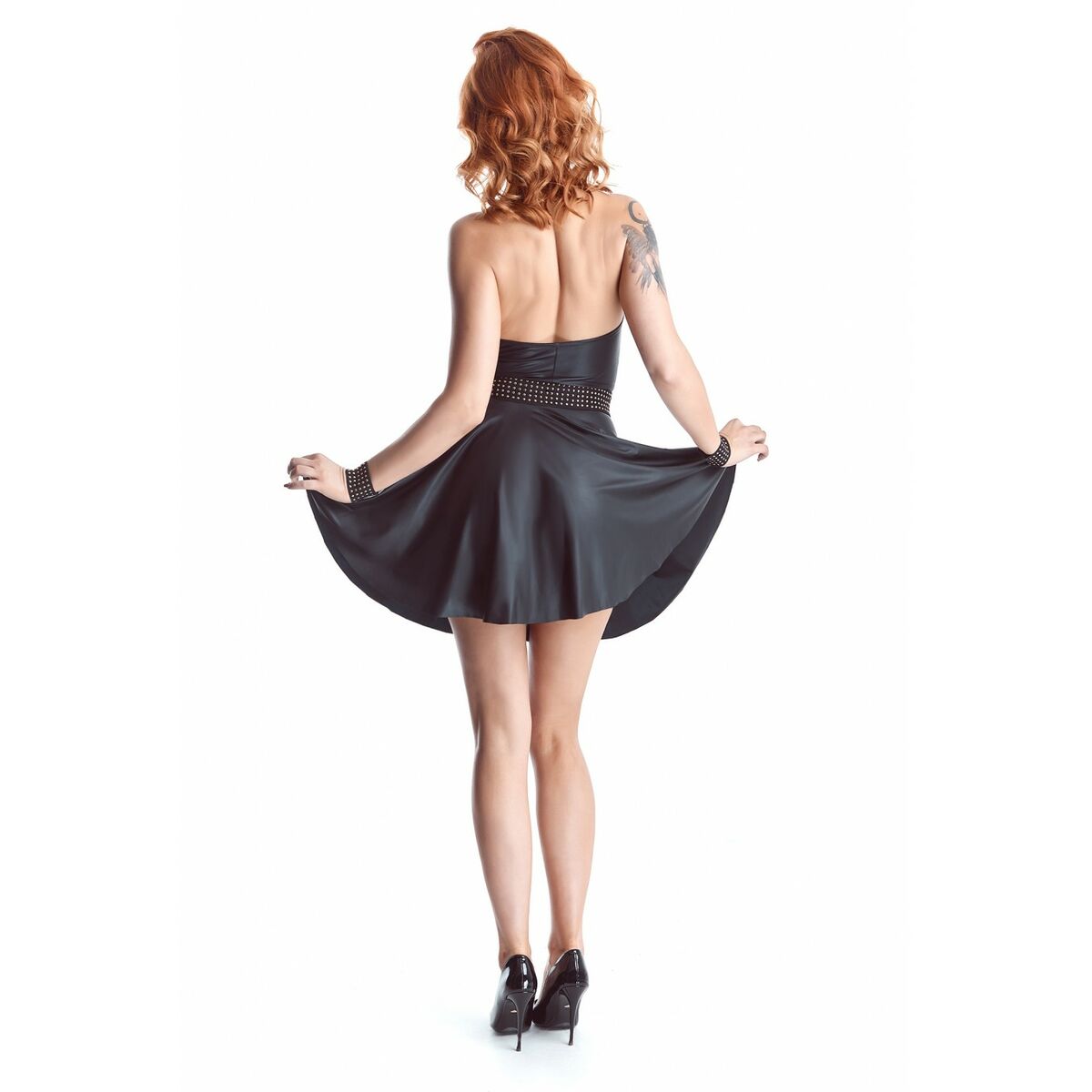 Rochie Demoniq Negru XL, 4, roseregalo.com