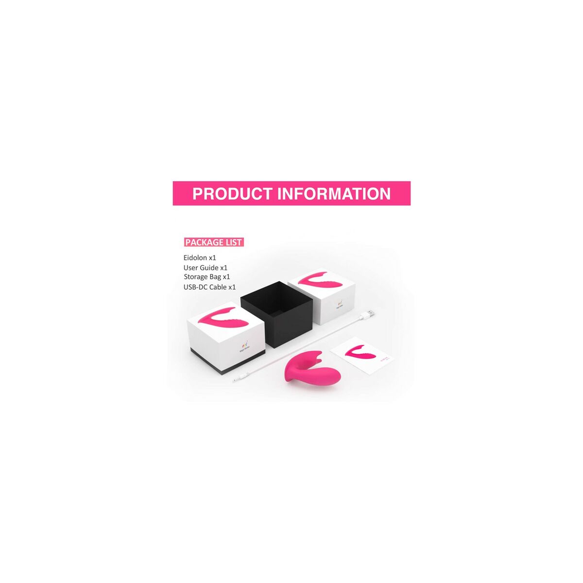 Vibrator Masaj pentru Cupluri Magic Motion Eidolon Roz, 6, roseregalo.com