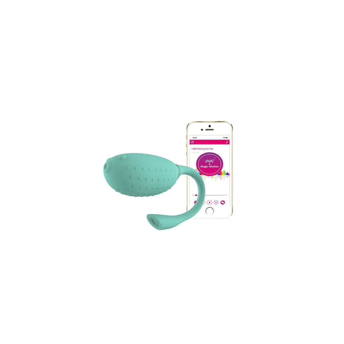 Vibrator Ou Magic Motion Fugu Verde, 2, roseregalo.com