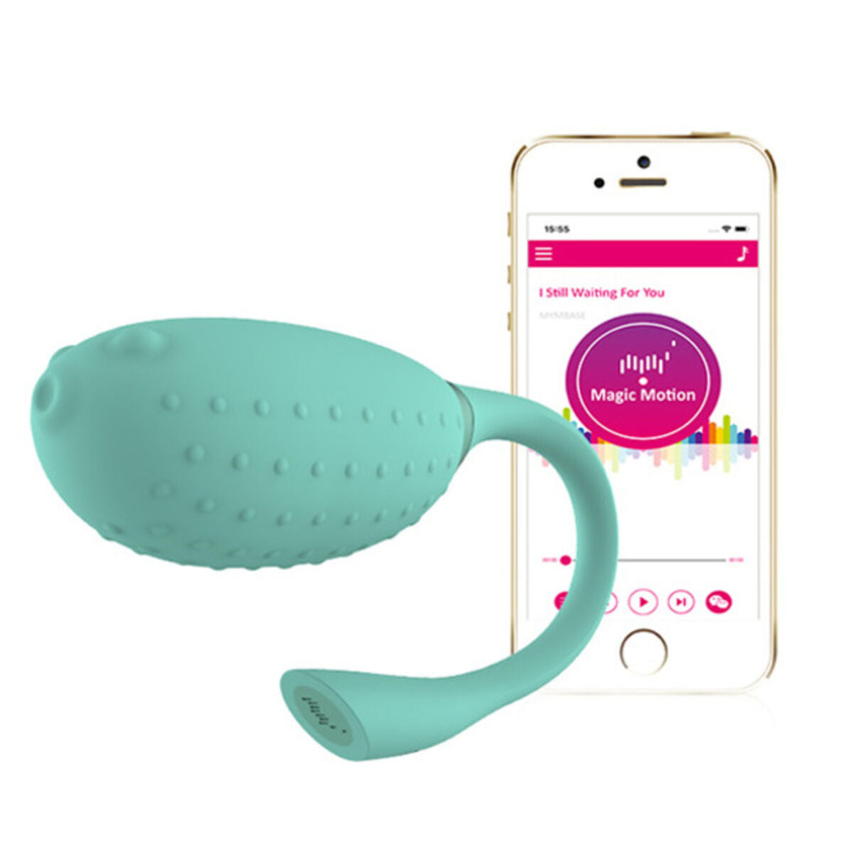 Vibrator Ou Magic Motion Fugu Verde, 1, roseregalo.com