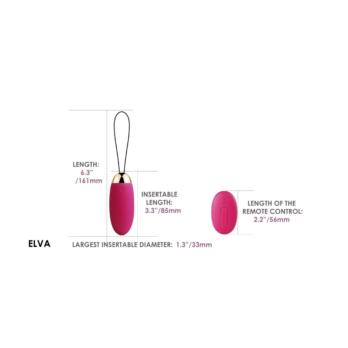 Vibrator Bullet Svakom Elva, 6, roseregalo.com