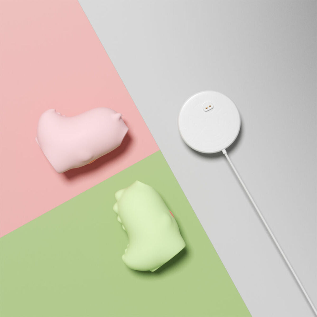 Dispozitiv stimulare clitoris MonsterPub MAGIC KISS GOKILLA Verde, 6, roseregalo.com