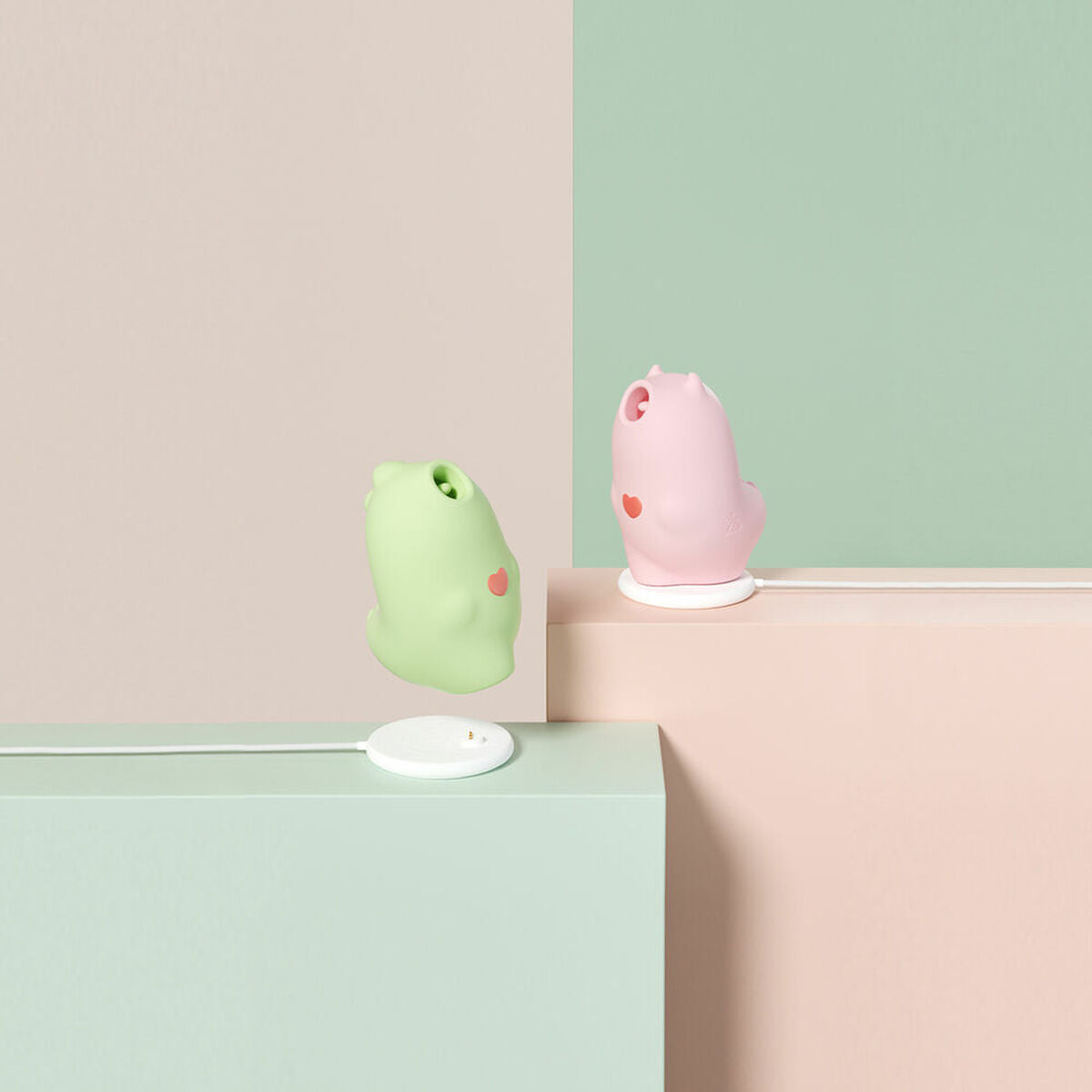 Dispozitiv stimulare clitoris MonsterPub MAGIC KISS MR DEVIL Roz, 10, roseregalo.com