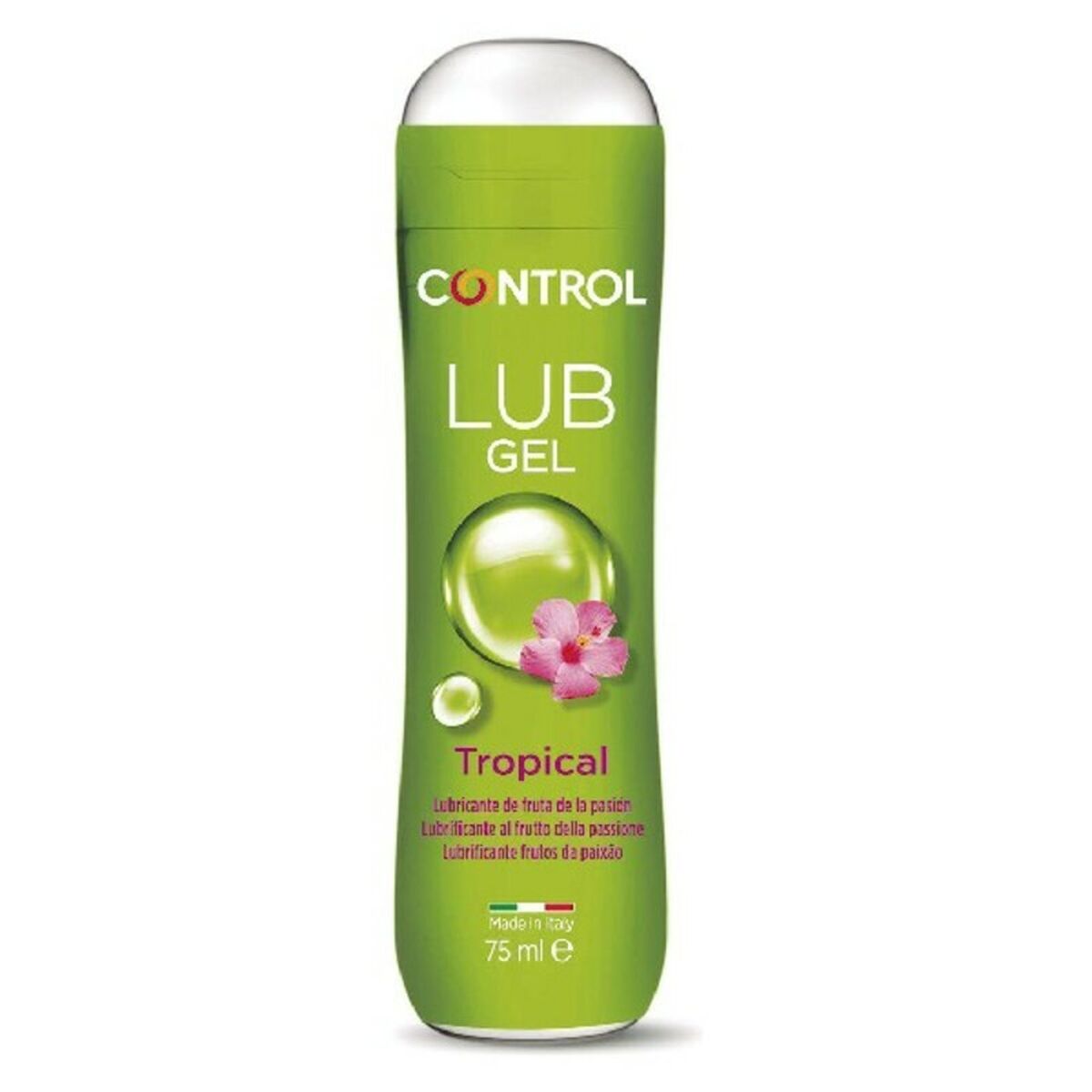 Lubrifiant pe bază de apă Lub Tropical Control Fructul Pasiunii 75 ml, 1, roseregalo.com
