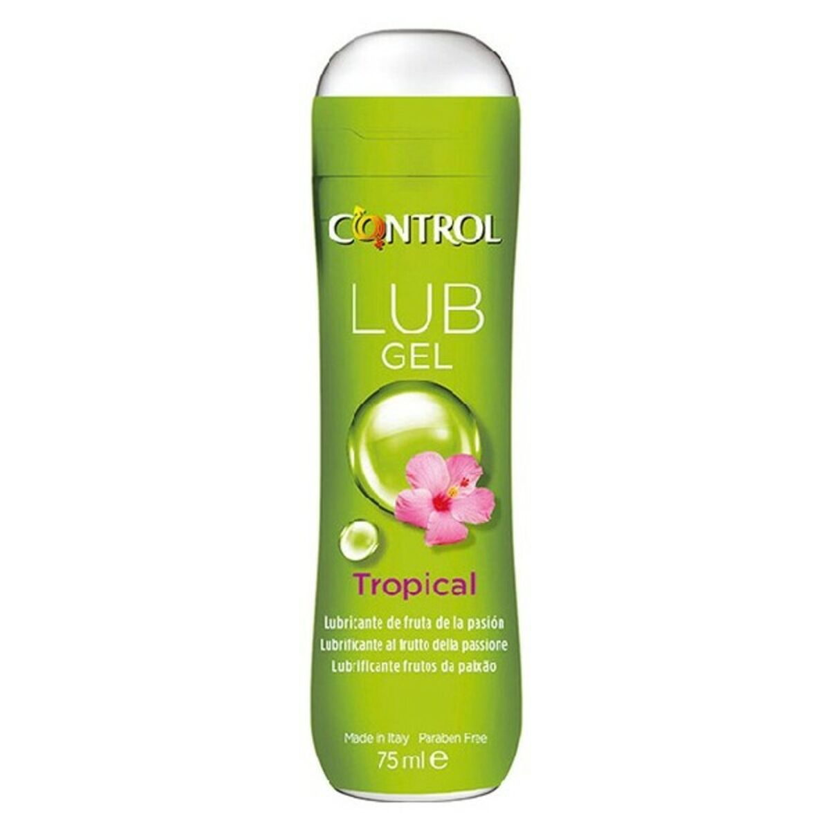 Lubrifiant pe bază de apă Lub Tropical Control Fructul Pasiunii 75 ml, 7, roseregalo.com