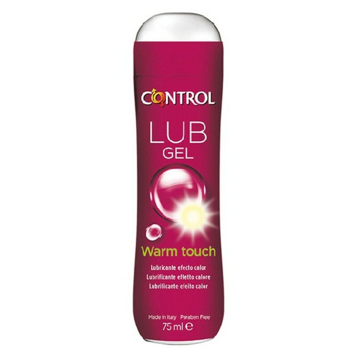 Lubrifiant pe bază de apă Warm Touch Control 75 ml, 7, roseregalo.com
