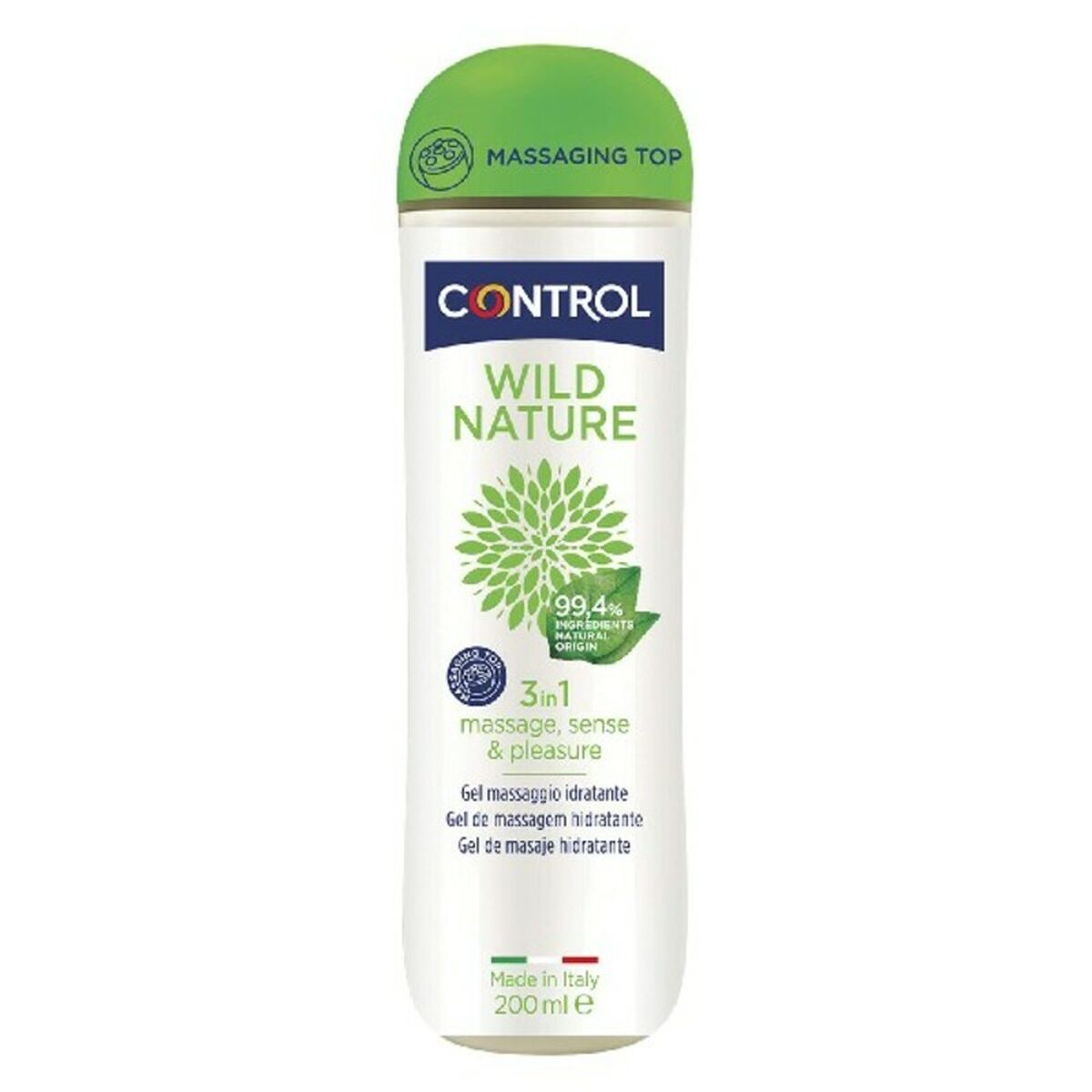 Lubrifiant pe bază de apă Wild Nature Control 200 ml, 1, roseregalo.com