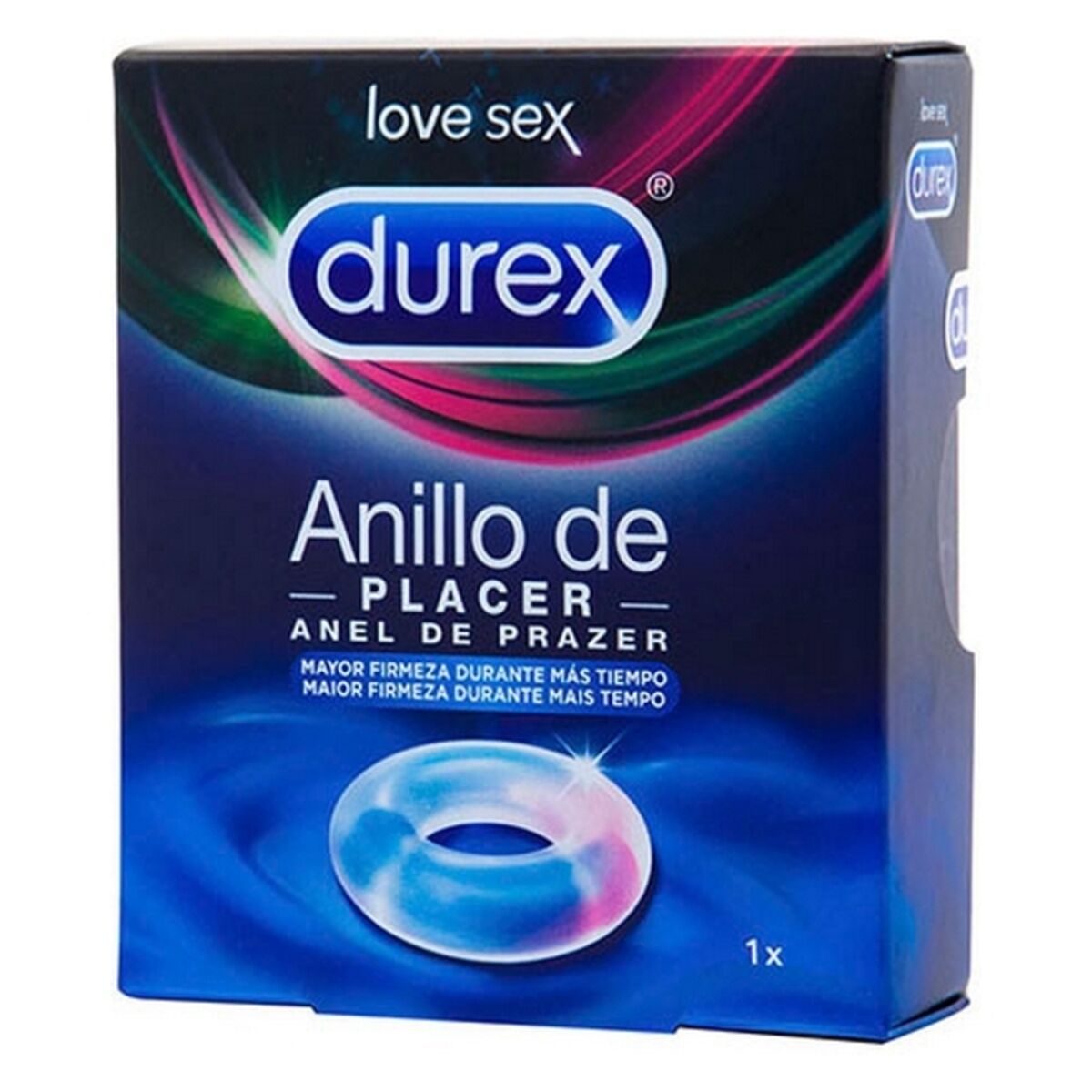 Inel Vibrator de Plăcere Durex 6001730000 Love Sex 1 ud, 1, roseregalo.com