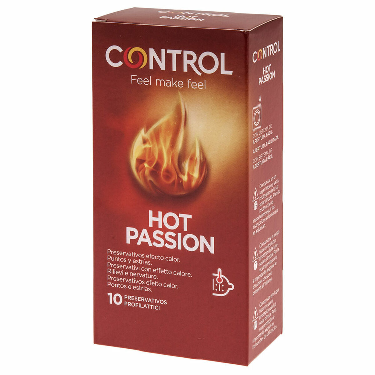 Prezervative Control Hot Passion 10 Unități, 1, roseregalo.com