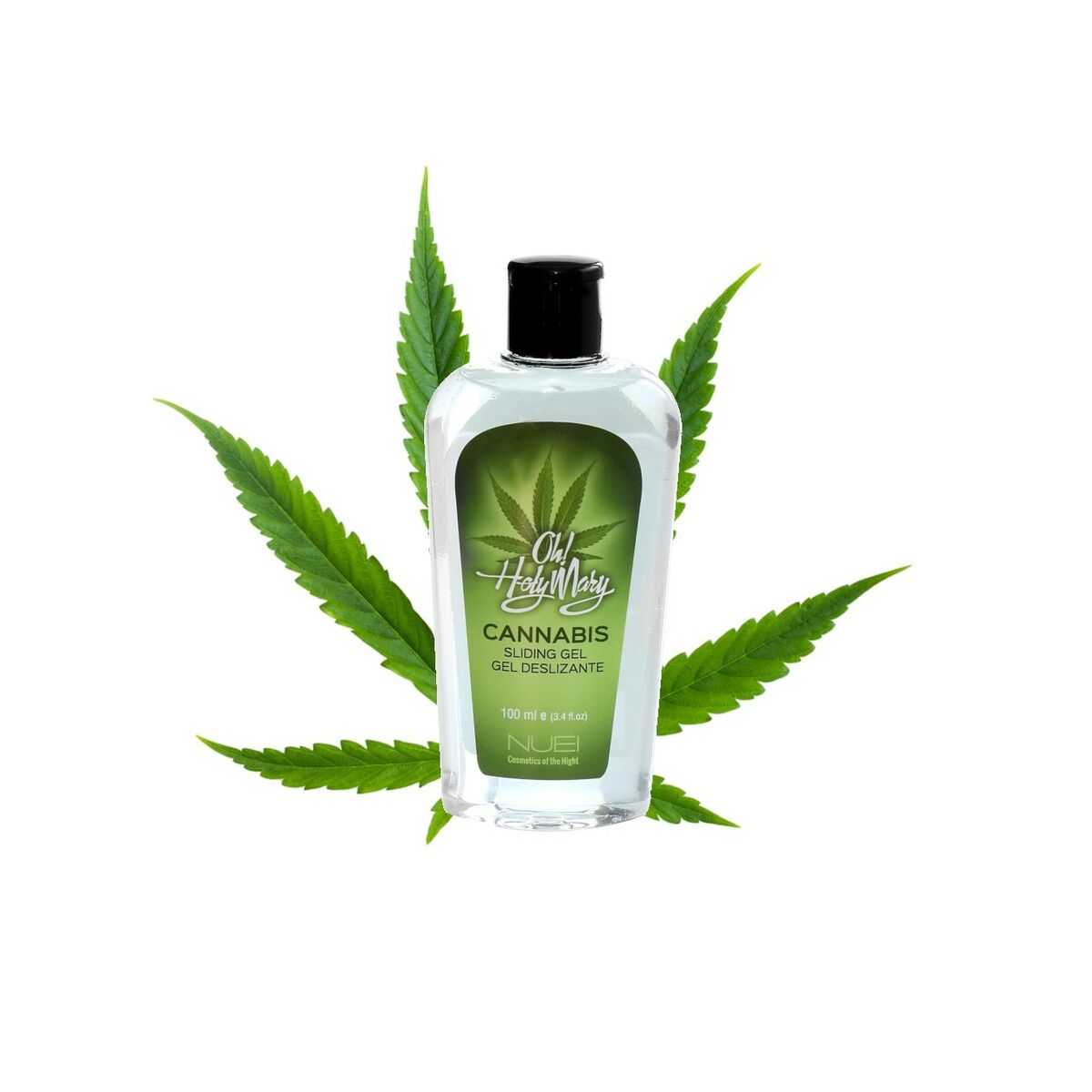 Ulei de Masaj Erotic Nuei Cosmetics of the Night 100 ml Cannabis, 1, roseregalo.com