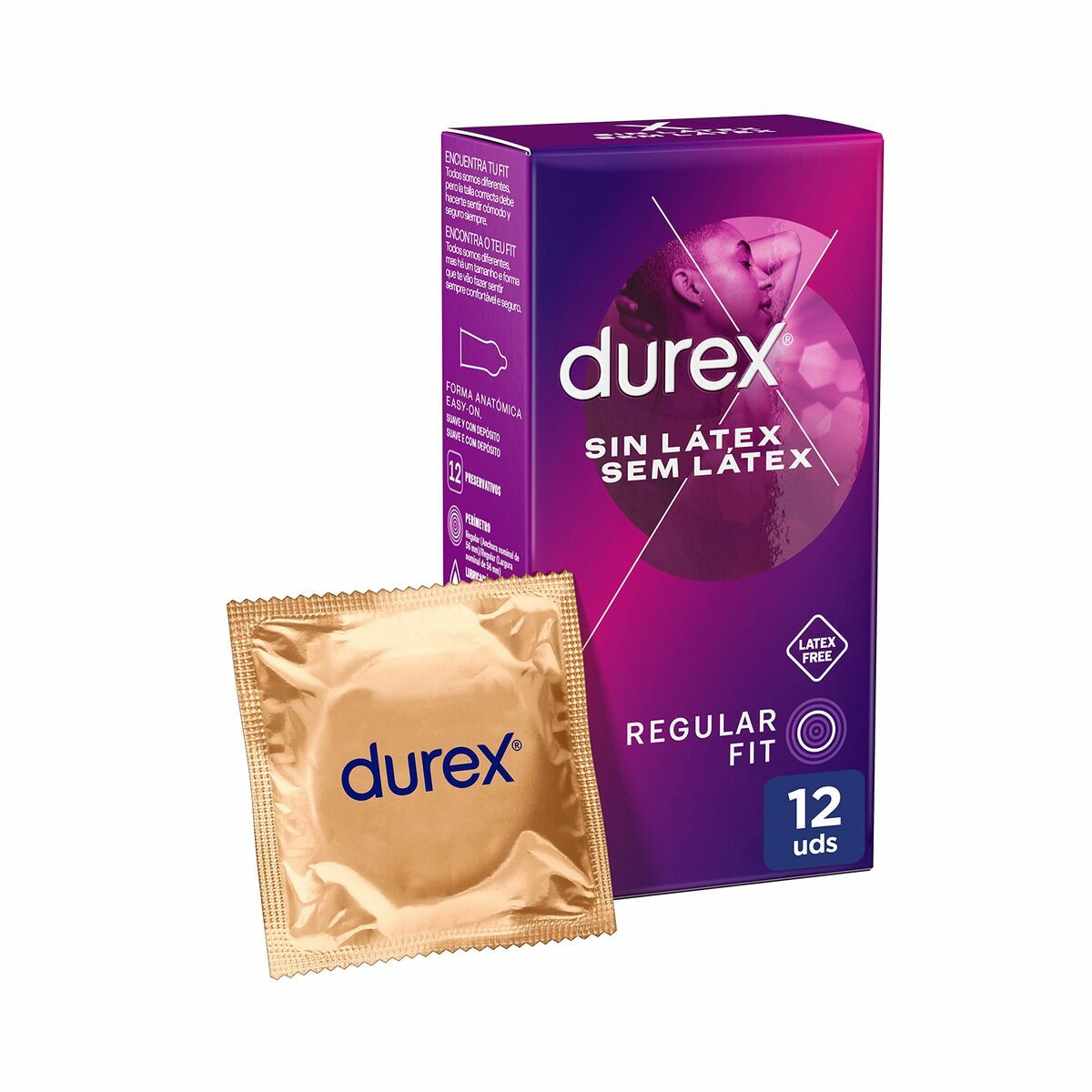 Prezervativele fără Latex Durex Sin Latex 12 Unități, 1, roseregalo.com