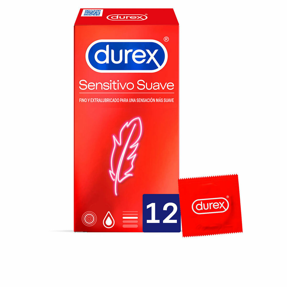 Prezervative Feel Suave Durex 12 Unități, 1, roseregalo.com
