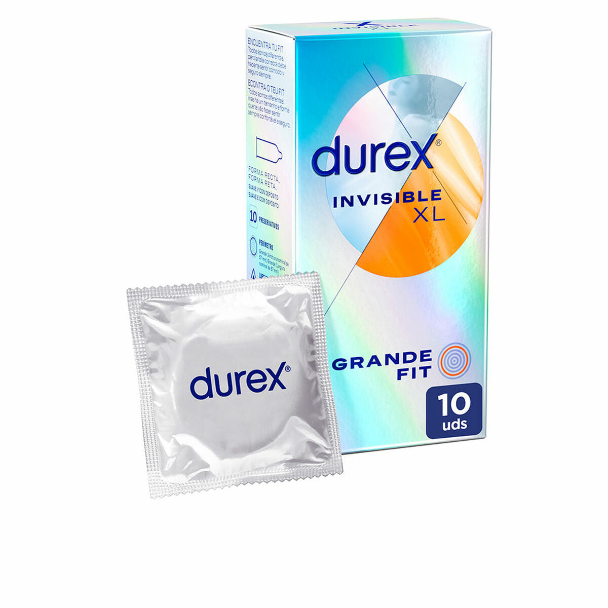 Prezervative Durex Invisible XL 10 Unități, 1, roseregalo.com