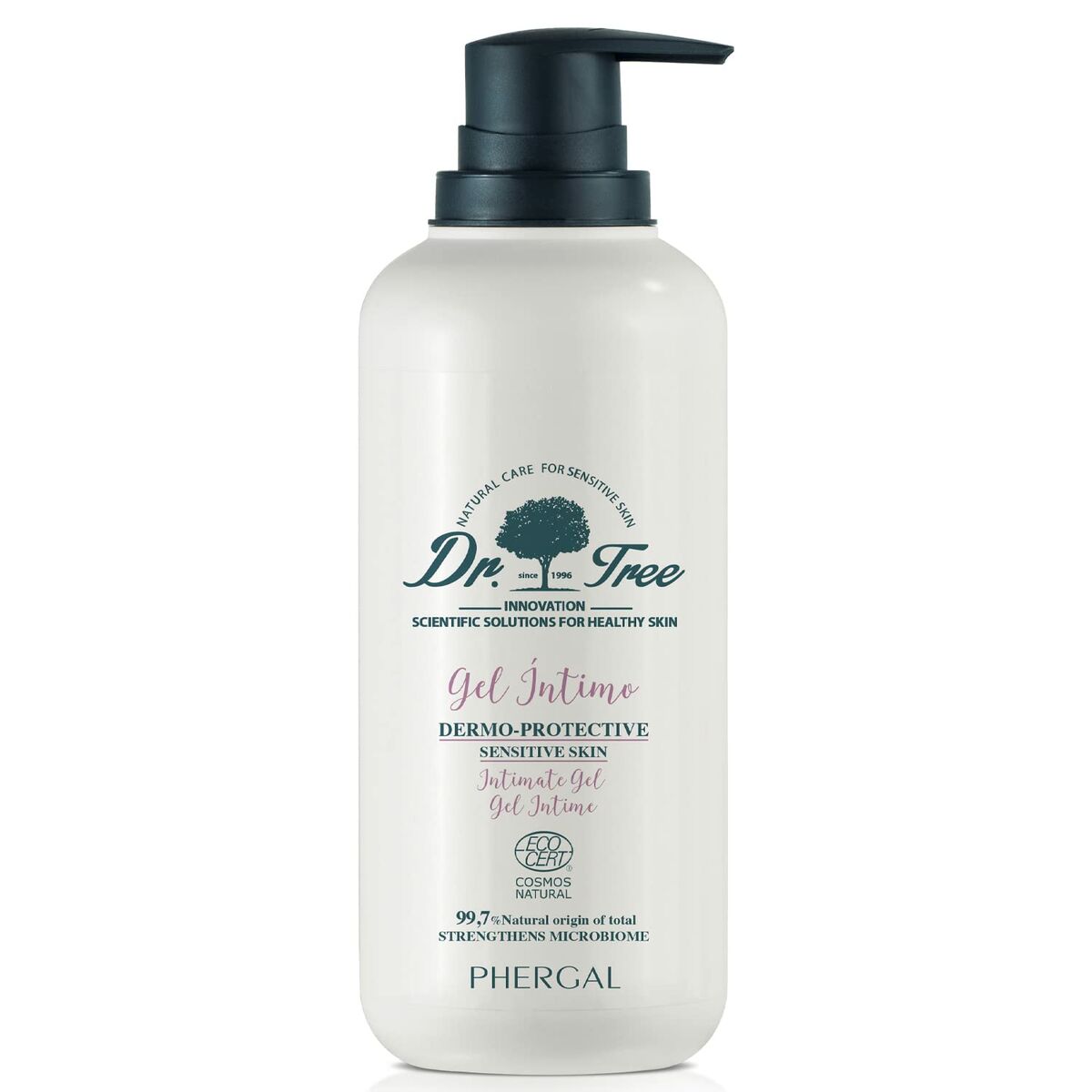 Gel Intim Dr. Tree Dermoprotector Pieles Sensibles 400 ml Piele sensibilă, 1, roseregalo.com