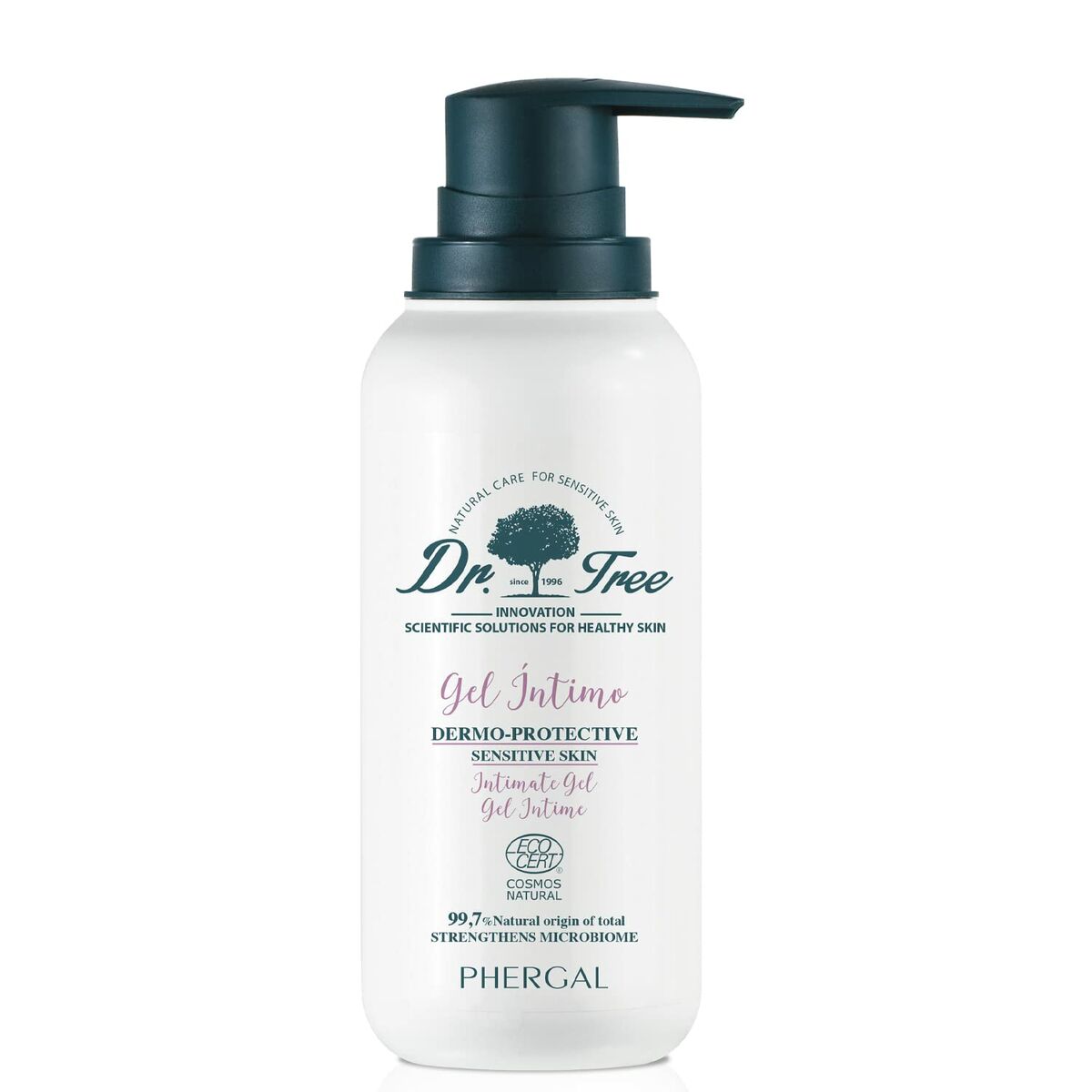Gel Intim Dr. Tree Dermoprotector Pieles Sensibles 200 ml Piele sensibilă, 1, roseregalo.com