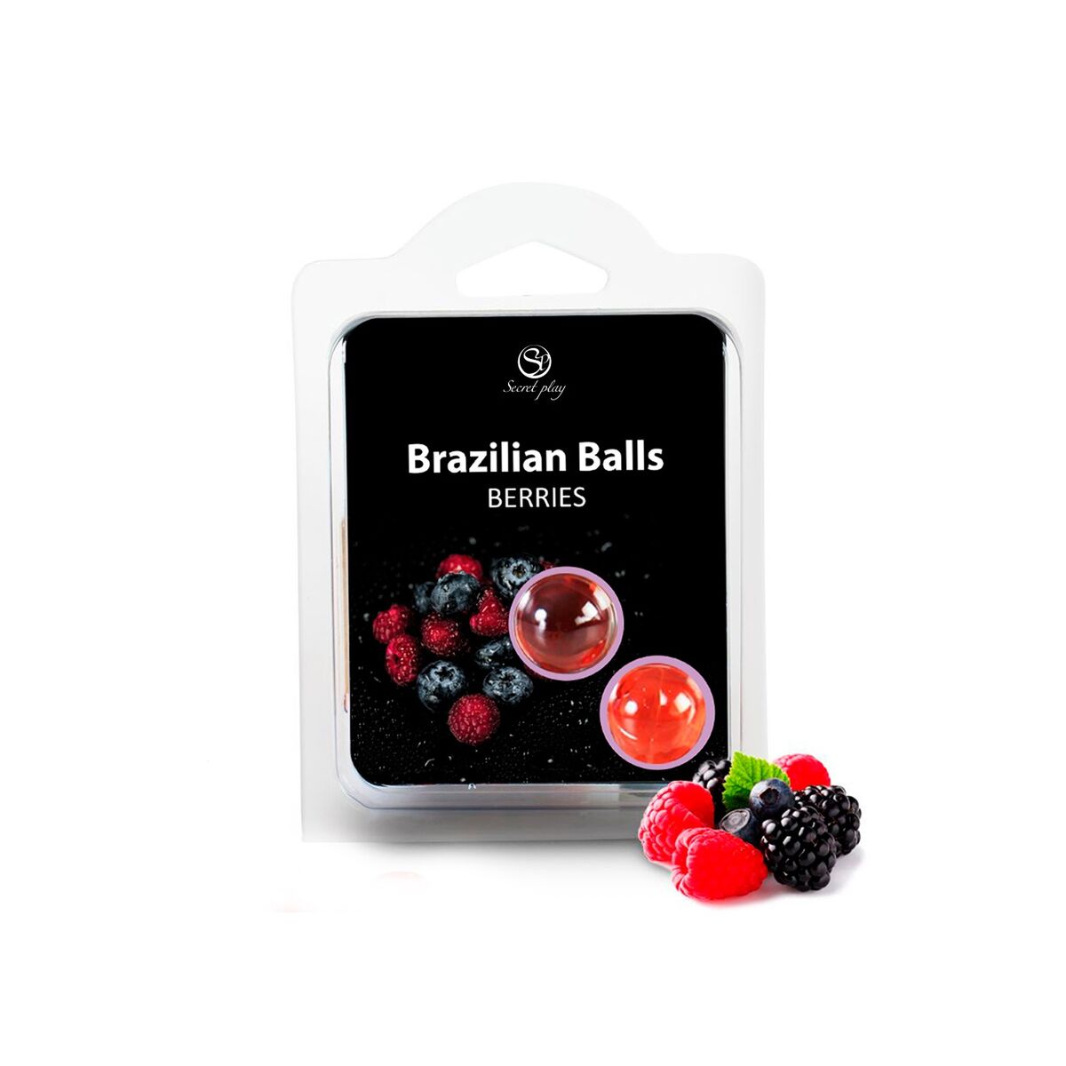 Lubrifiant Secret Play Fructe Roșii 4 ml 2 Piese, 1, roseregalo.com