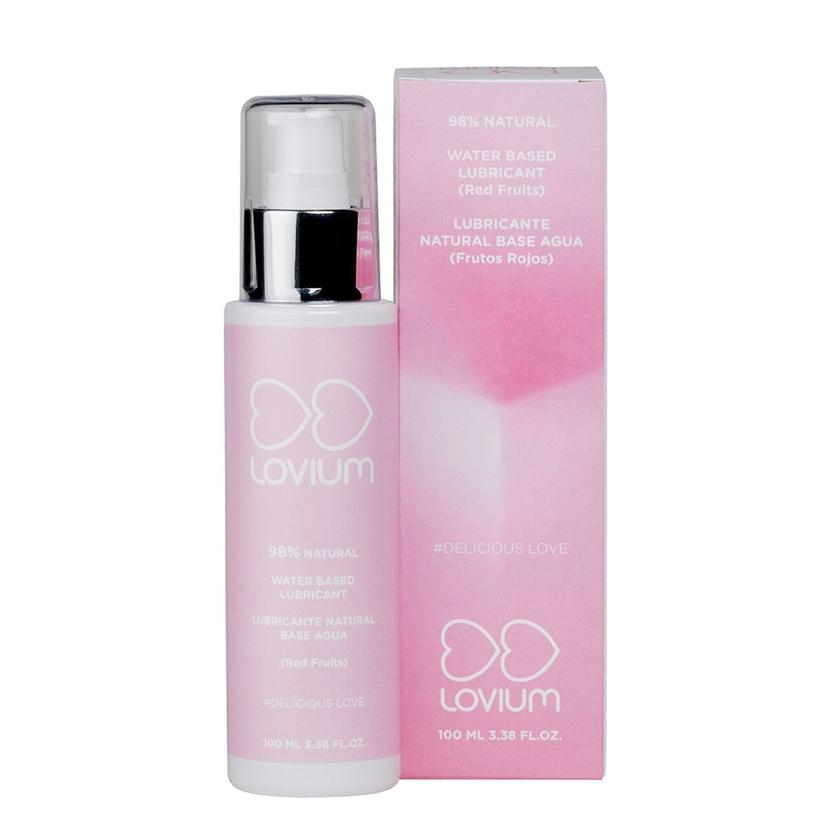 Lubrifiant pe bază de apă Lovium Fructe Roșii 100 ml, 1, roseregalo.com